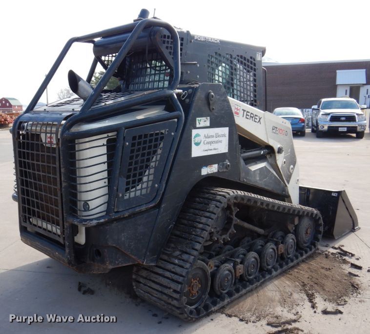 image for item DL3729 2011 Terex PT100G  tracked skid steer loader