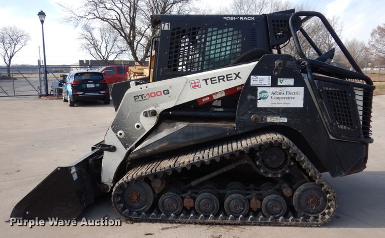 image for item DL3729 2011 Terex PT100G  tracked skid steer loader