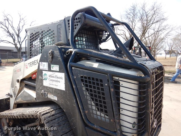 image for item DL3729 2011 Terex PT100G  tracked skid steer loader