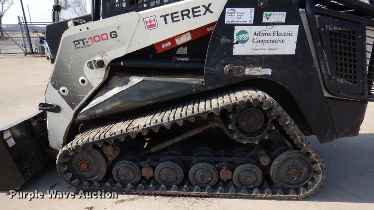 image for item DL3729 2011 Terex PT100G  tracked skid steer loader