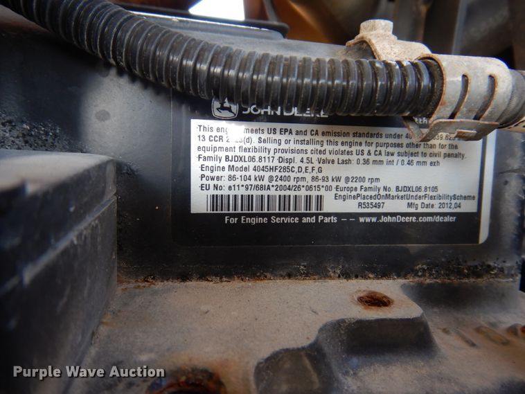 image for item DL3731 2012 Vermeer BC1500  wood chipper