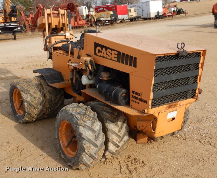 image for item DL3733 1980 Case Maxi Sneaker Series A  cable plow