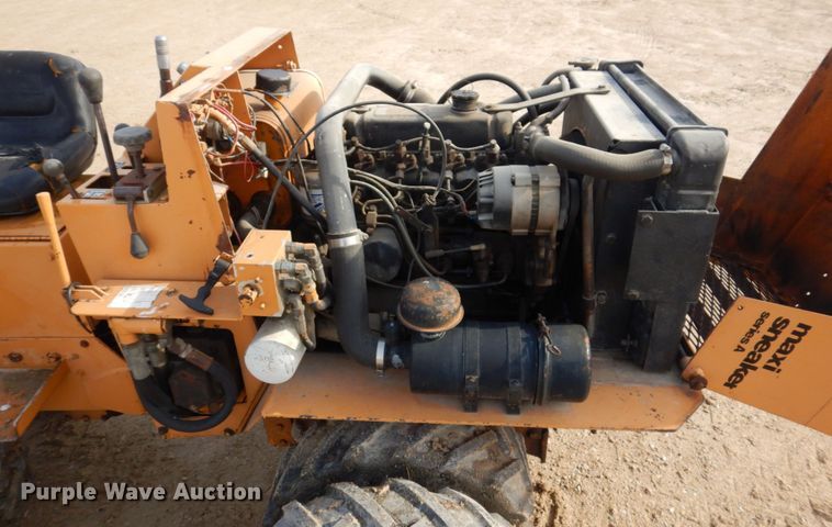 image for item DL3733 1980 Case Maxi Sneaker Series A  cable plow