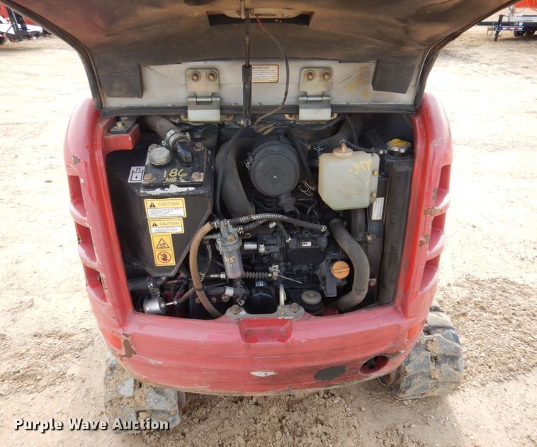 image for item DL3734 2014 Takeuchi TB216  mini excavator