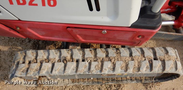 image for item DL3734 2014 Takeuchi TB216  mini excavator