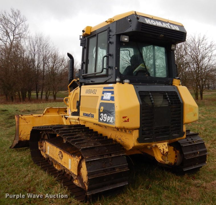 image for item DL3735 2015 Komatsu D39PX-23  dozer