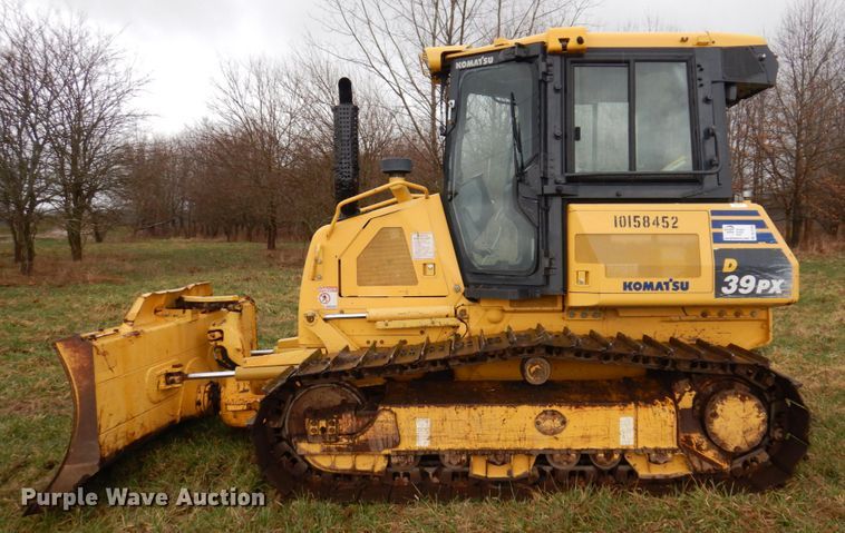 image for item DL3735 2015 Komatsu D39PX-23  dozer