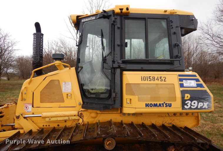 image for item DL3735 2015 Komatsu D39PX-23  dozer