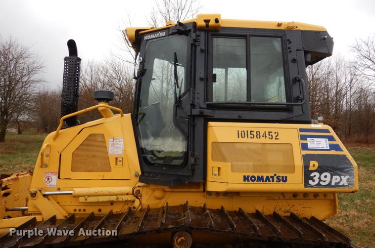 image for item DL3735 2015 Komatsu D39PX-23  dozer