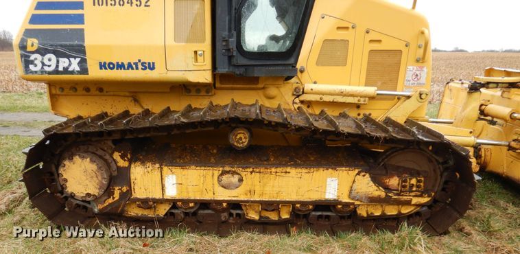 image for item DL3735 2015 Komatsu D39PX-23  dozer