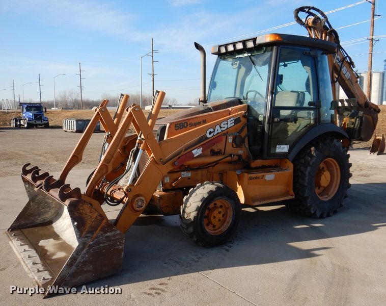 image for item DL5958 2006 Case 580 Super M Series 2  backhoe