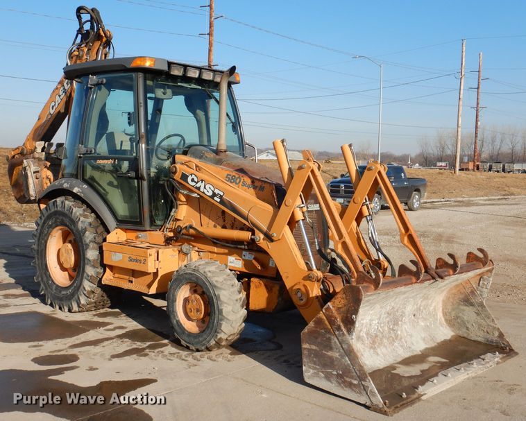 image for item DL5958 2006 Case 580 Super M Series 2  backhoe