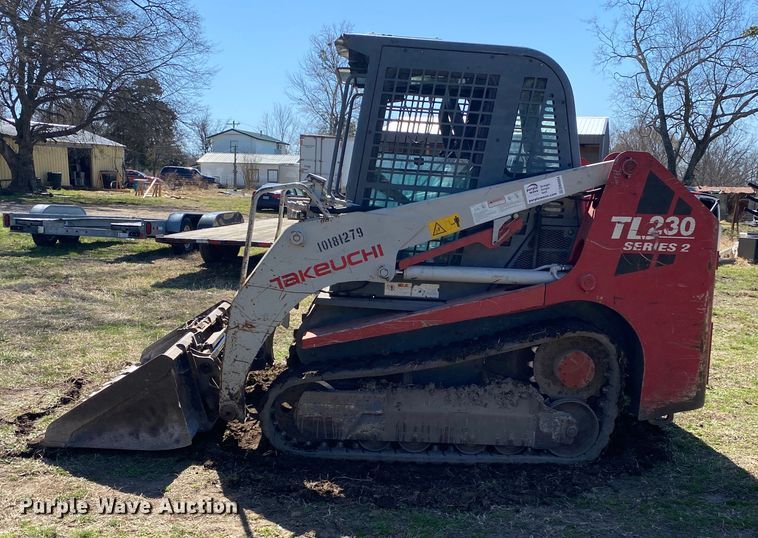 image for item DM4004 2013 Takeuchi TL230  tracked skid steer loader