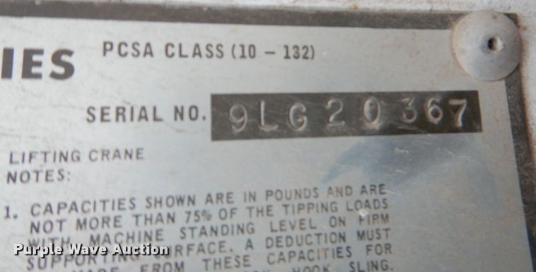 image for item DM6000 Link Belt LS108B  crane