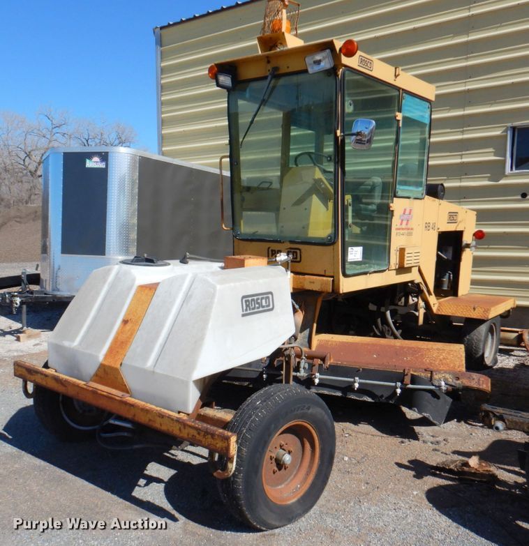 image for item DM6012 1998 Rosco RB48  broom