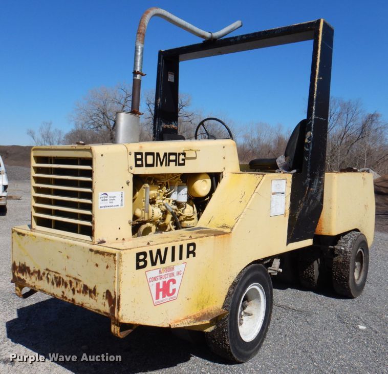 image for item DM6013 1995 Bomag BW11R  pneumatic roller