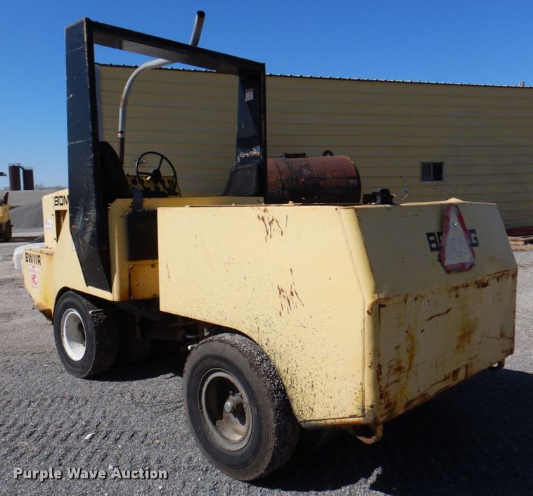 image for item DM6013 1995 Bomag BW11R  pneumatic roller