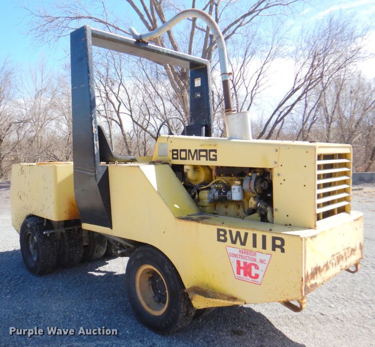 image for item DM6013 1995 Bomag BW11R  pneumatic roller