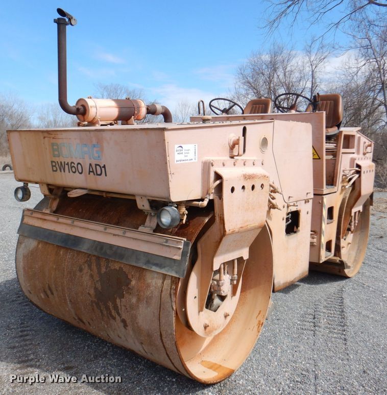 image for item DM6014 Bomag BW160 AD1  double drum vibratory roller