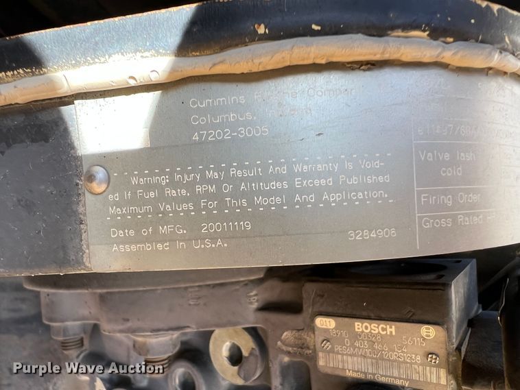 image for item DM8443 2002 Volvo G720VHP  motor grader