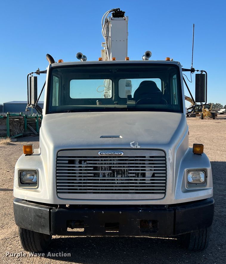 image for item DM8446 1997 Freightliner FL80  crane truck