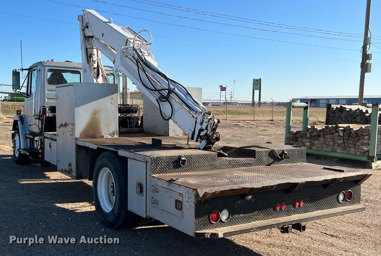 image for item DM8446 1997 Freightliner FL80  crane truck