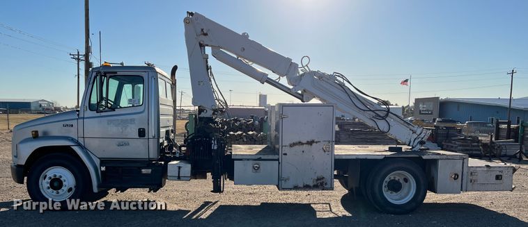 image for item DM8446 1997 Freightliner FL80  crane truck