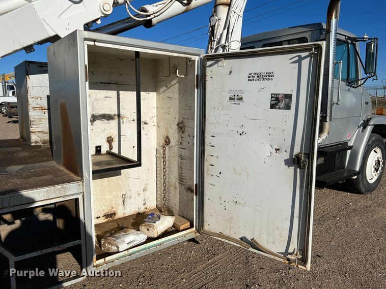 image for item DM8446 1997 Freightliner FL80  crane truck