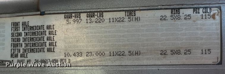 image for item DM8446 1997 Freightliner FL80  crane truck