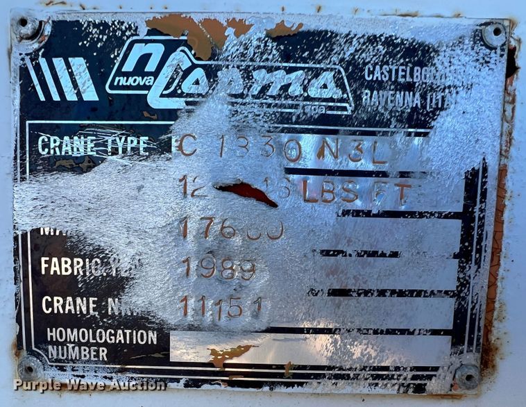 image for item DM8446 1997 Freightliner FL80  crane truck