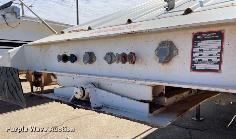 image for item DN0213 2007 CTS BDT-40  bottom dump trailer