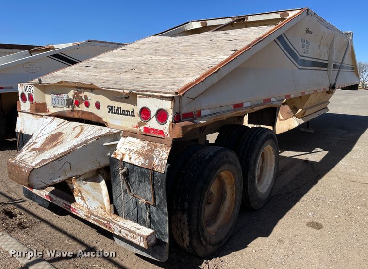 image for item DN0215 1998 Midland MG40CLAM  bottom dump trailer