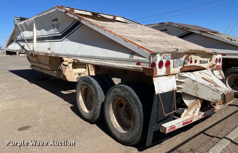 image for item DN0215 1998 Midland MG40CLAM  bottom dump trailer