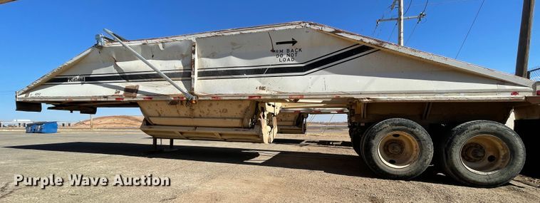 image for item DN0215 1998 Midland MG40CLAM  bottom dump trailer