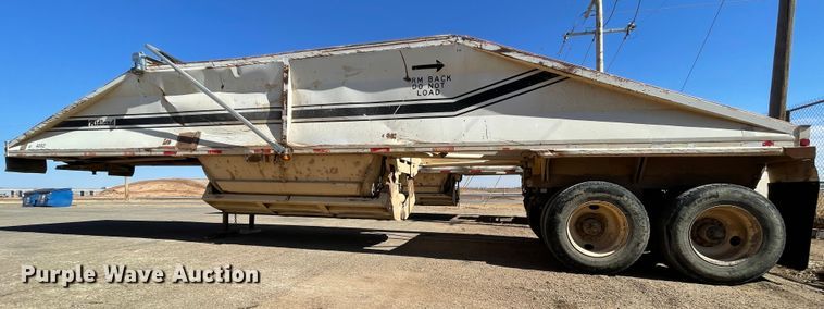 image for item DN0215 1998 Midland MG40CLAM  bottom dump trailer