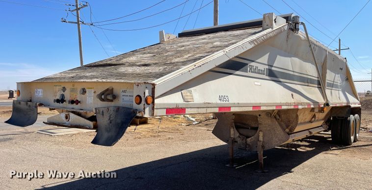 image for item DN0216 1998 Midland MG40CLAM  bottom dump trailer