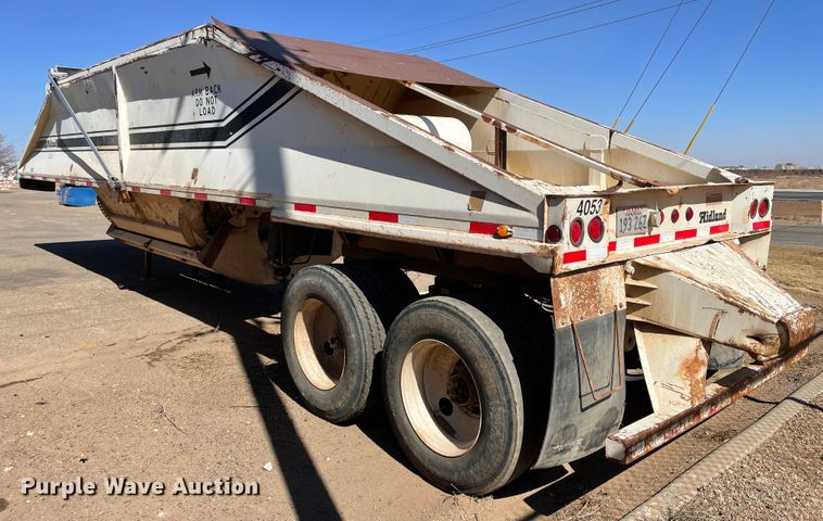 image for item DN0216 1998 Midland MG40CLAM  bottom dump trailer