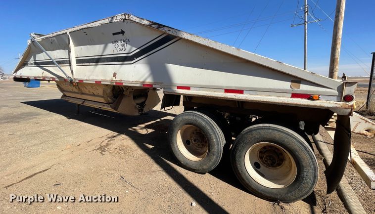 image for item DN0216 1998 Midland MG40CLAM  bottom dump trailer