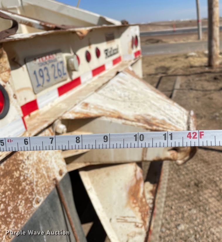 image for item DN0216 1998 Midland MG40CLAM  bottom dump trailer