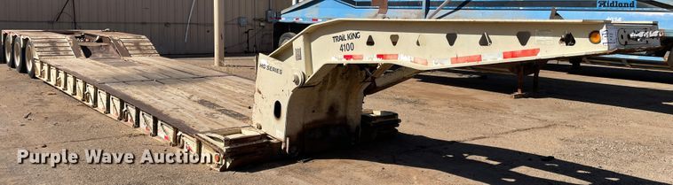 image for item DN0217 2005 Trail King TK110HDG-523  lowboy equipment trailer