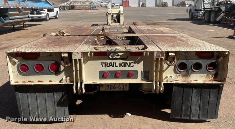 image for item DN0217 2005 Trail King TK110HDG-523  lowboy equipment trailer