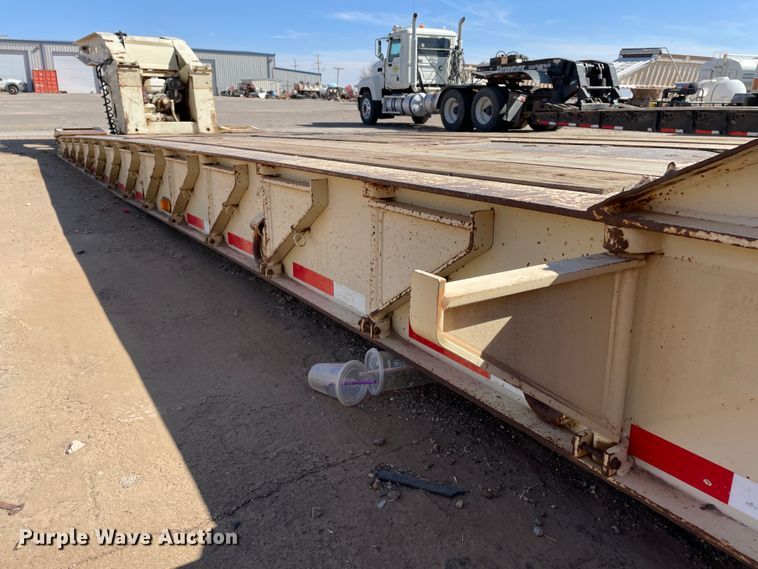 image for item DN0217 2005 Trail King TK110HDG-523  lowboy equipment trailer