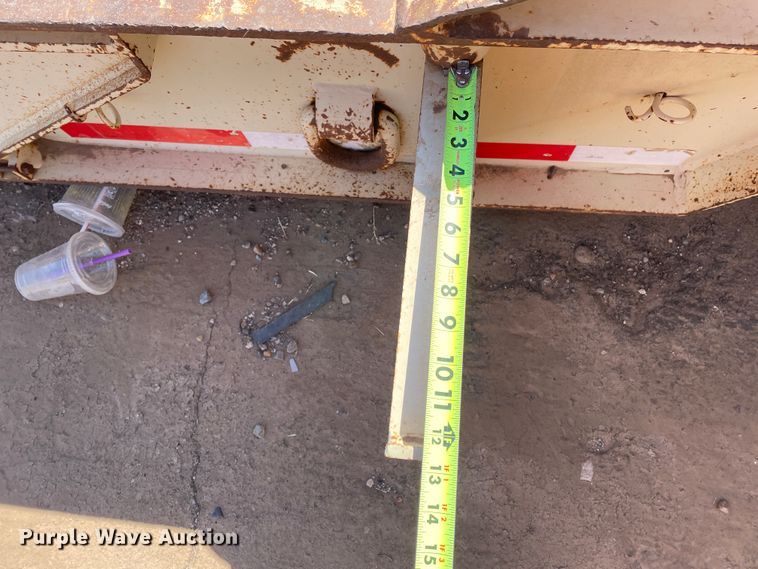 image for item DN0217 2005 Trail King TK110HDG-523  lowboy equipment trailer