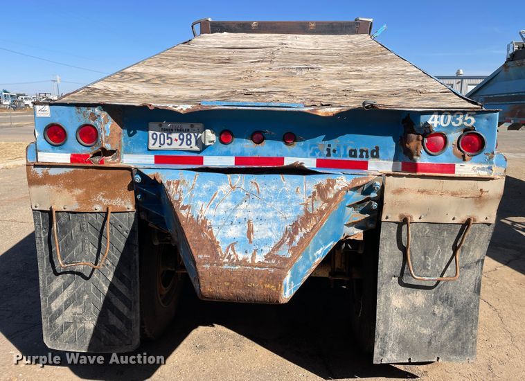 image for item DN0218 1996 Midland  bottom dump trailer
