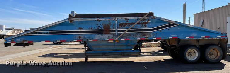 image for item DN0218 1996 Midland  bottom dump trailer