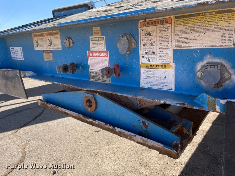 image for item DN0218 1996 Midland  bottom dump trailer