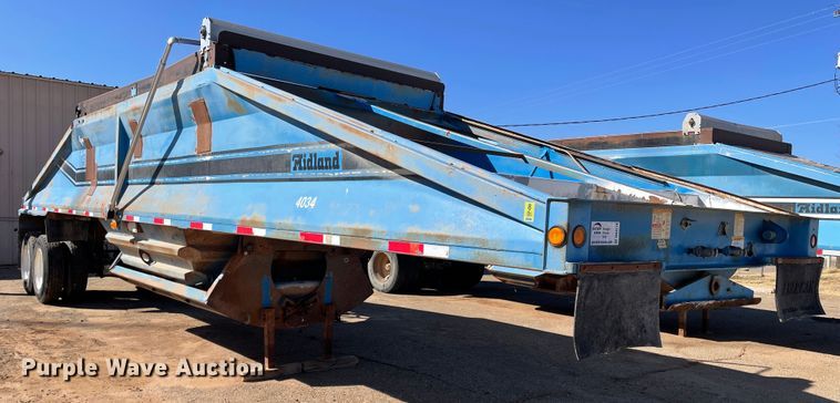 image for item DN0219 1996 Midland  bottom dump trailer