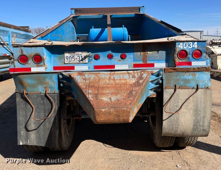 image for item DN0219 1996 Midland  bottom dump trailer