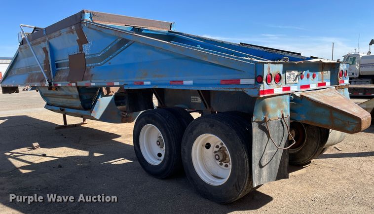 image for item DN0219 1996 Midland  bottom dump trailer