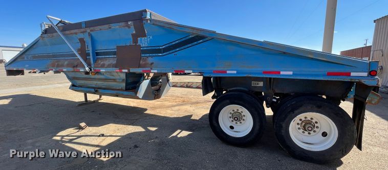 image for item DN0219 1996 Midland  bottom dump trailer